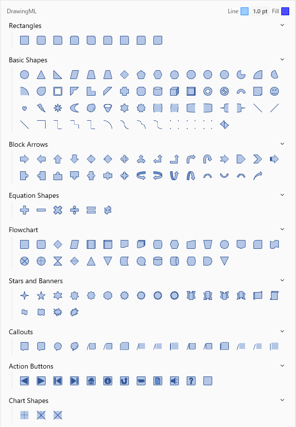 DrawingML（Microsoft Office 図形）